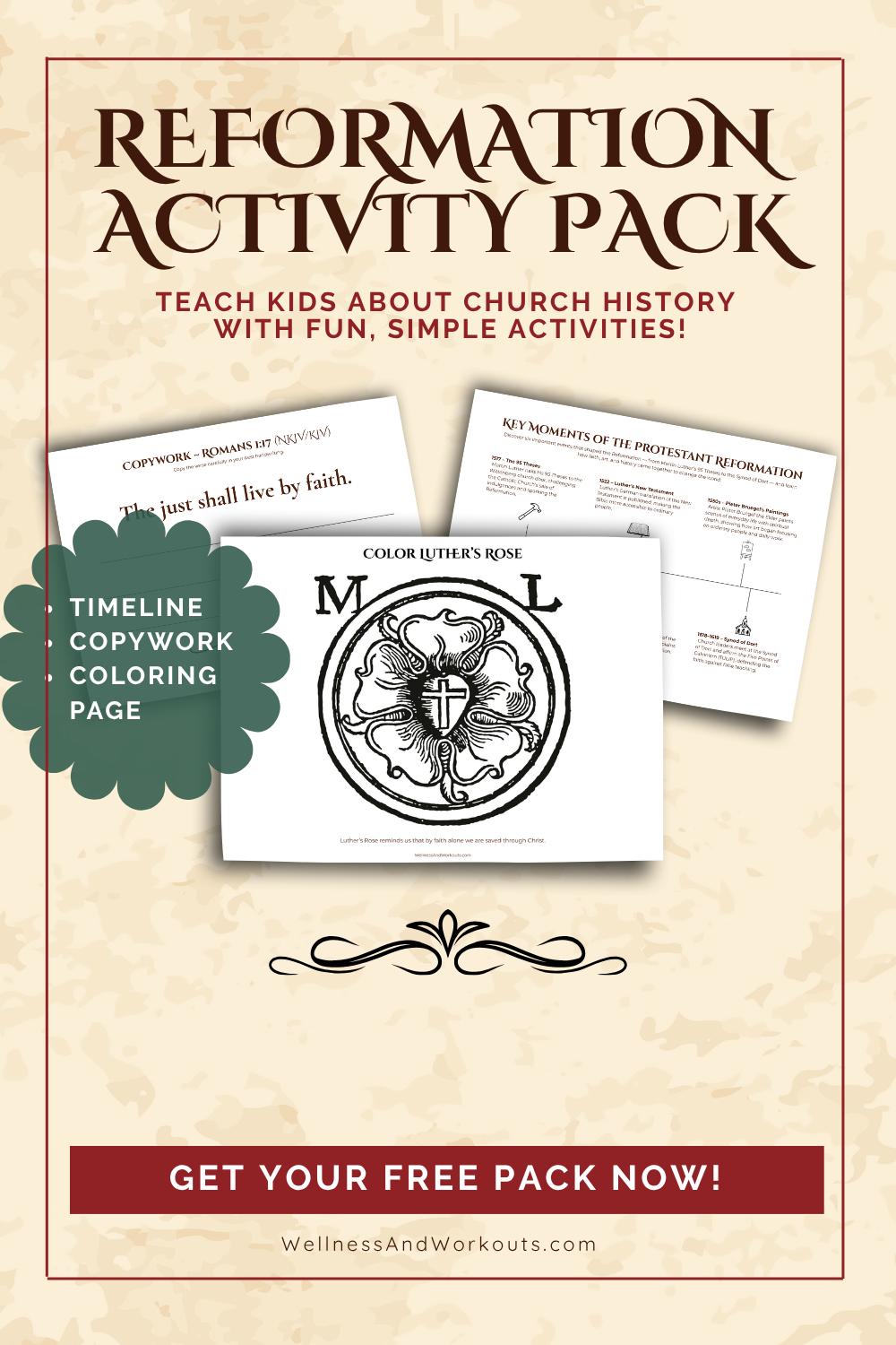Reformation Activity Pack Pin 1