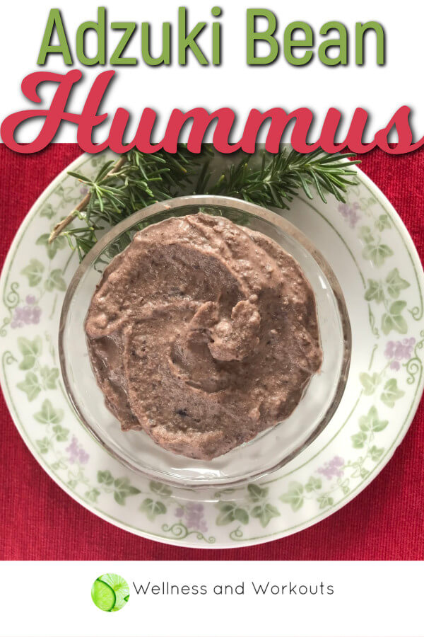 Looking for a savory adzuki bean recipe that tastes great? This healthy hummus recipe is a fantastic remake of traditional hummus dip--with adzuki beans, to make adzuki bean hummus!