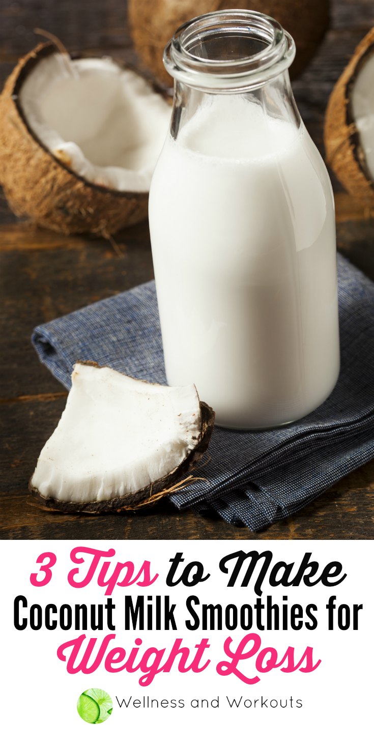 To make a coconut milk smoothie for weight loss, you need to know how to use coconut milk for weight loss! Check out these simple coconut milk weight loss smoothie tips now!