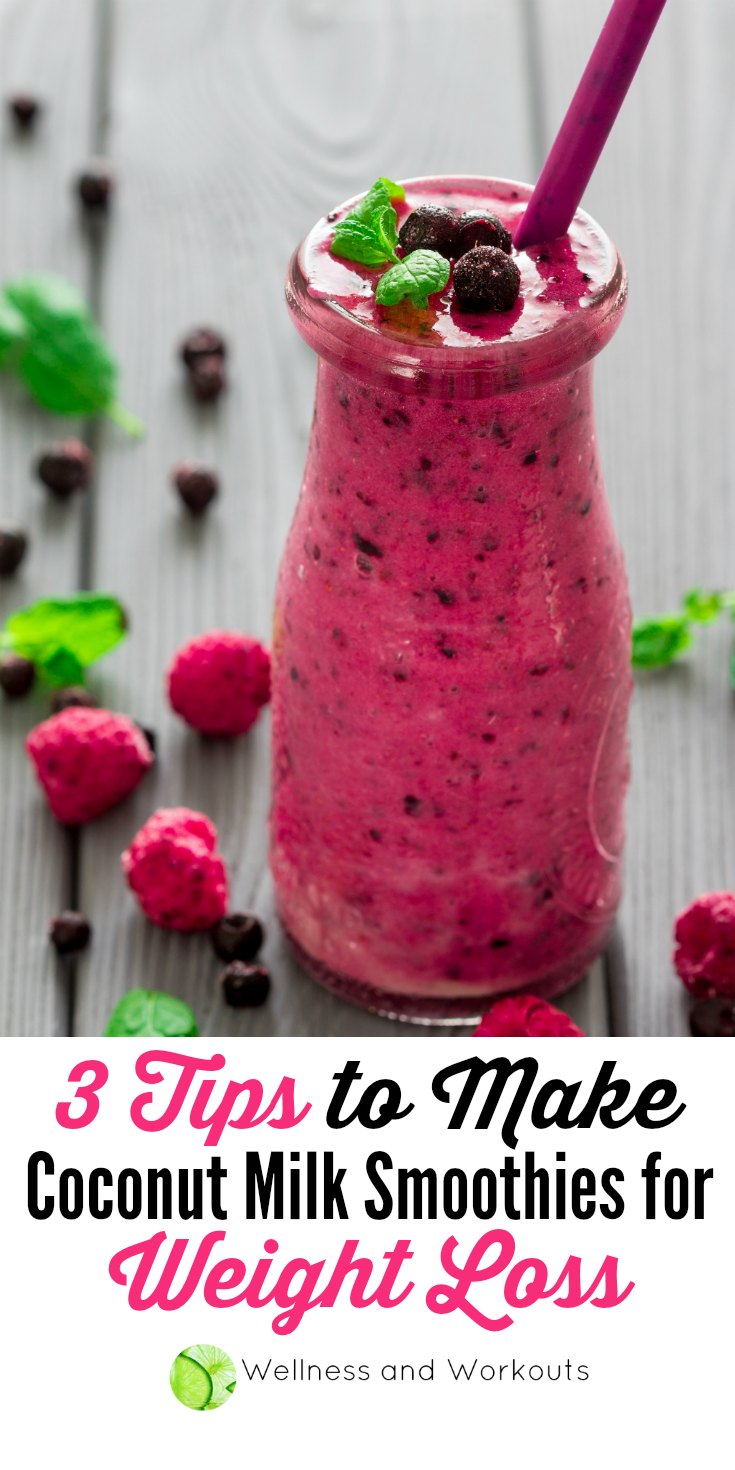 To make a coconut milk smoothie for weight loss, you need to know how to use coconut milk for weight loss! Check out these simple coconut milk weight loss smoothie tips now!