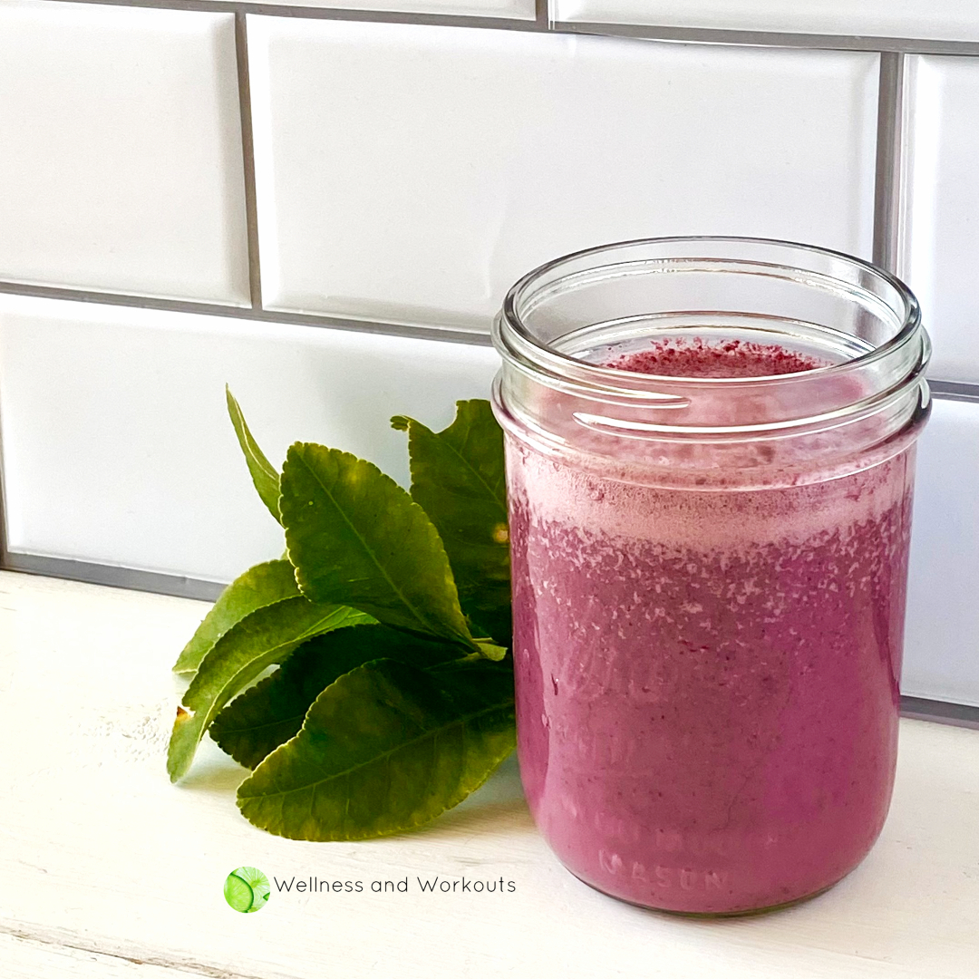 Frozen Fruit Smoothie for Weight Loss with Mixed Berries