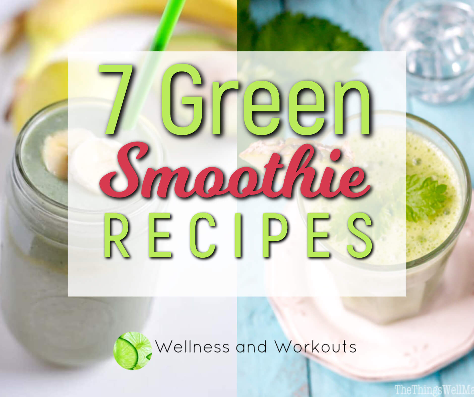 I found these 7 healthy green smoothie recipes that'd be perfect for St. Patrick's Day! You could serve them for breakfast, or as part of a detox--they're a delicious way to eat your veggies!