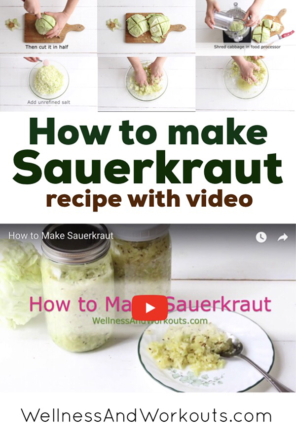 Ever wonder how to make sauerkraut? The simplest and best way is by making fermented sauerkraut. You can make it easily with mason jars.