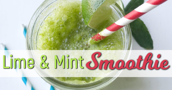 This lime mint smoothie is one of the most refreshing drinks you might ever try. Minty, zingy, tangy--the lime juice and fresh mint pack a flavorful punch! This lime mint smoothie is one of the most refreshing drinks you might ever try. Minty, zingy, tangy--the lime juice and fresh mint pack a flavorful punch!