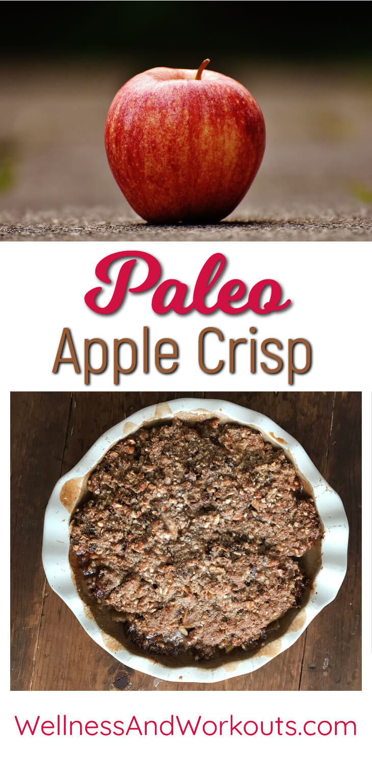 This paleo apple crisp is a mouth-watering recipe with an almond flour crumb topping. It's one of many delicious gluten-free dessert recipes that I love. Pin it for later! This paleo apple crisp is a mouth-watering recipe with an almond flour crumb topping. It's one of many delicious gluten-free dessert recipes that I love. Pin it for later!