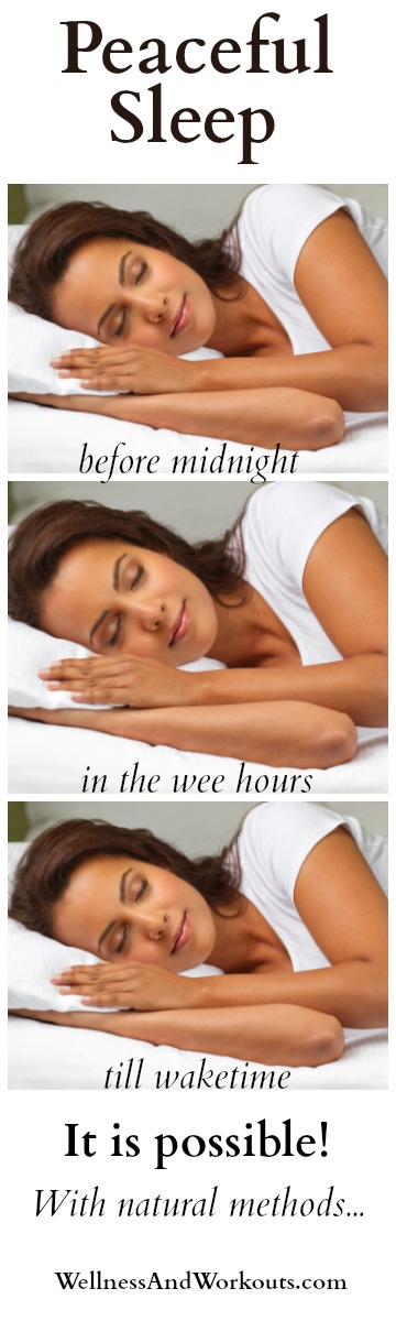 Click to read "8 Natural Tips for Peaceful Sleep!"