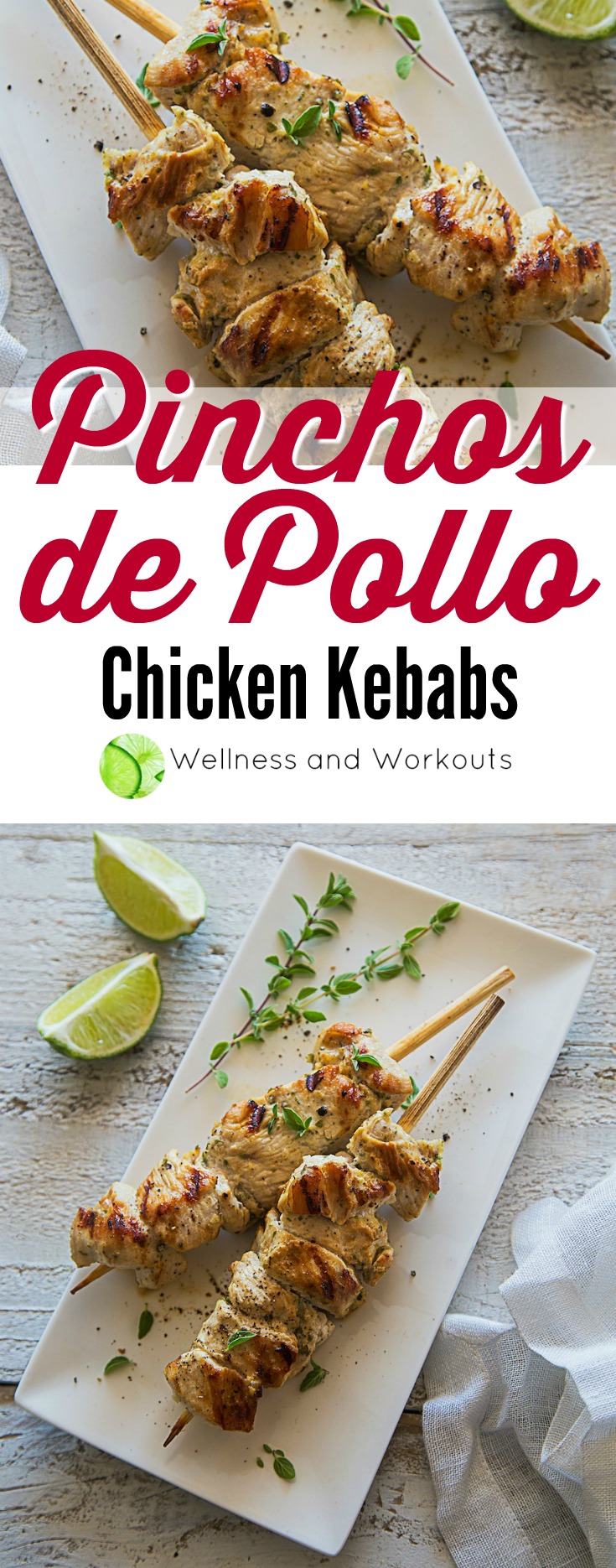 This Pinchos de Pollo recipe is great for a dairy-free, keto-paleo/low-carb menu. It also offers an AIP (Autoimmune Paleo) option!