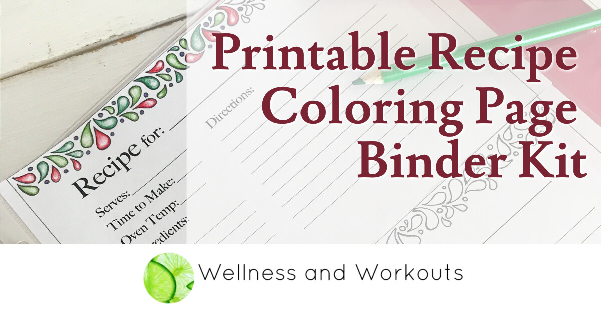 How to Make a Recipe Binder  FREE Recipe Binder Printables