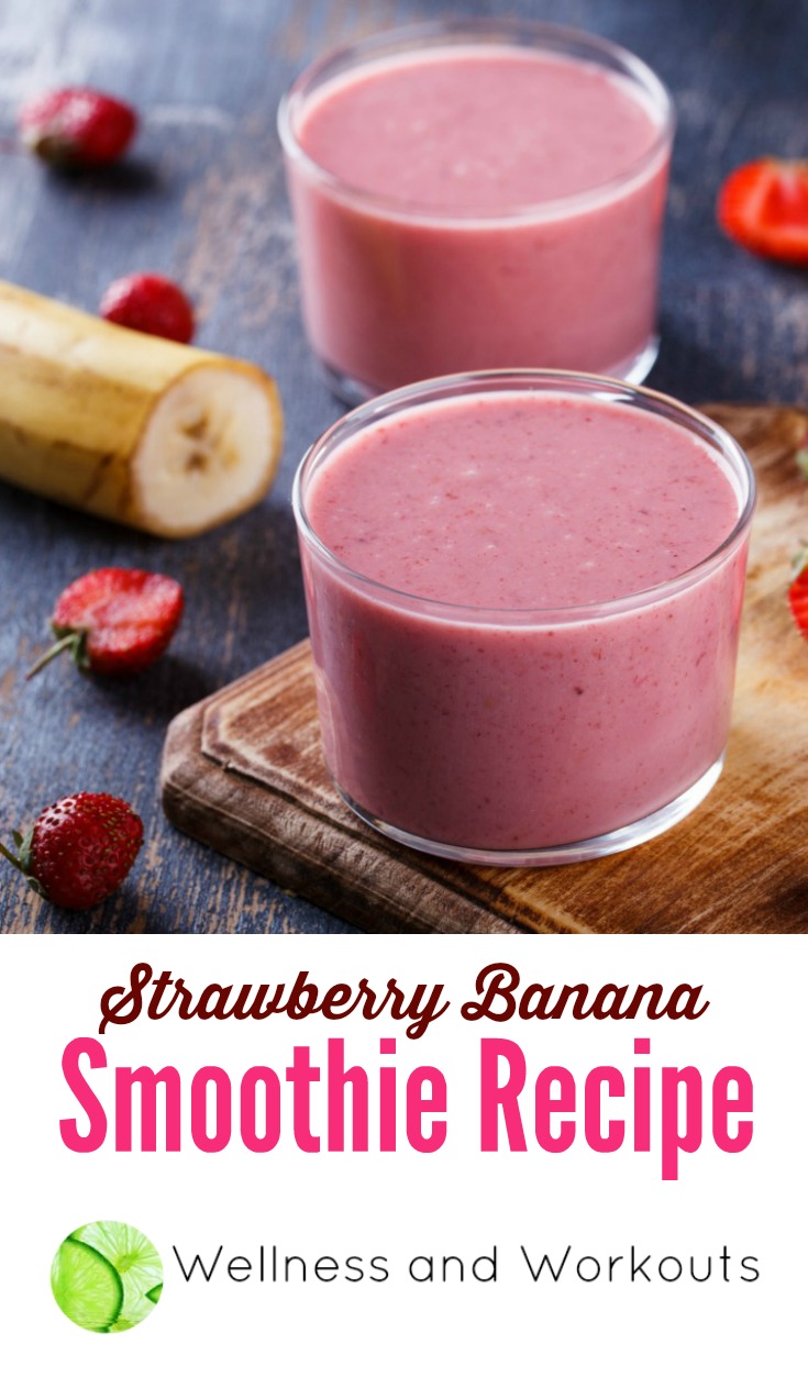 Strawberry Banana Smoothie Recipe -- How to Make a Smoothie